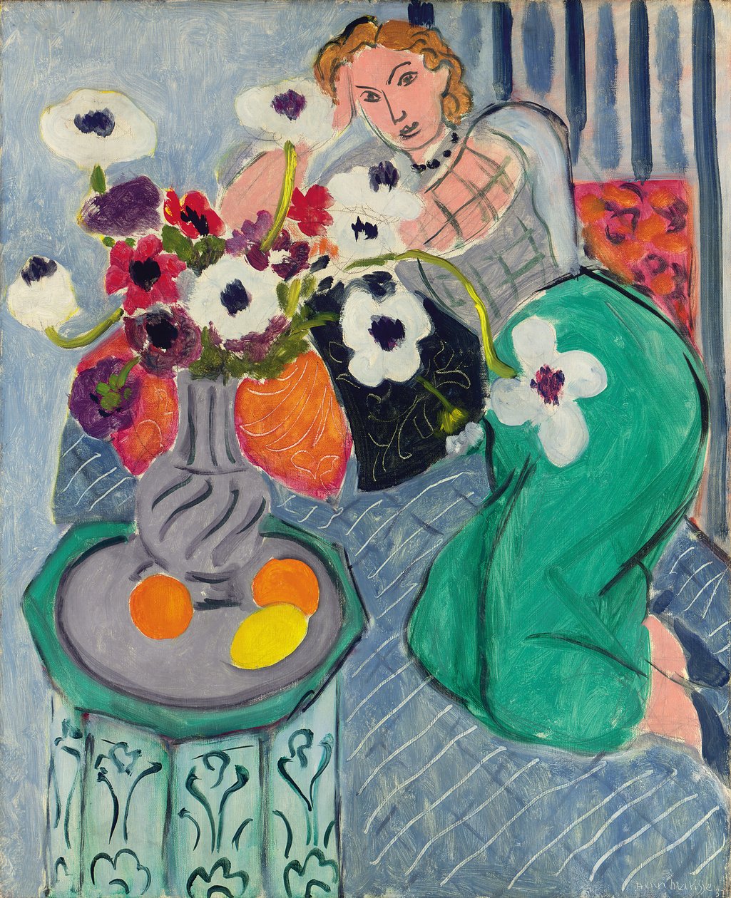 Odalisca, Harmonia Azul de Henri Matisse