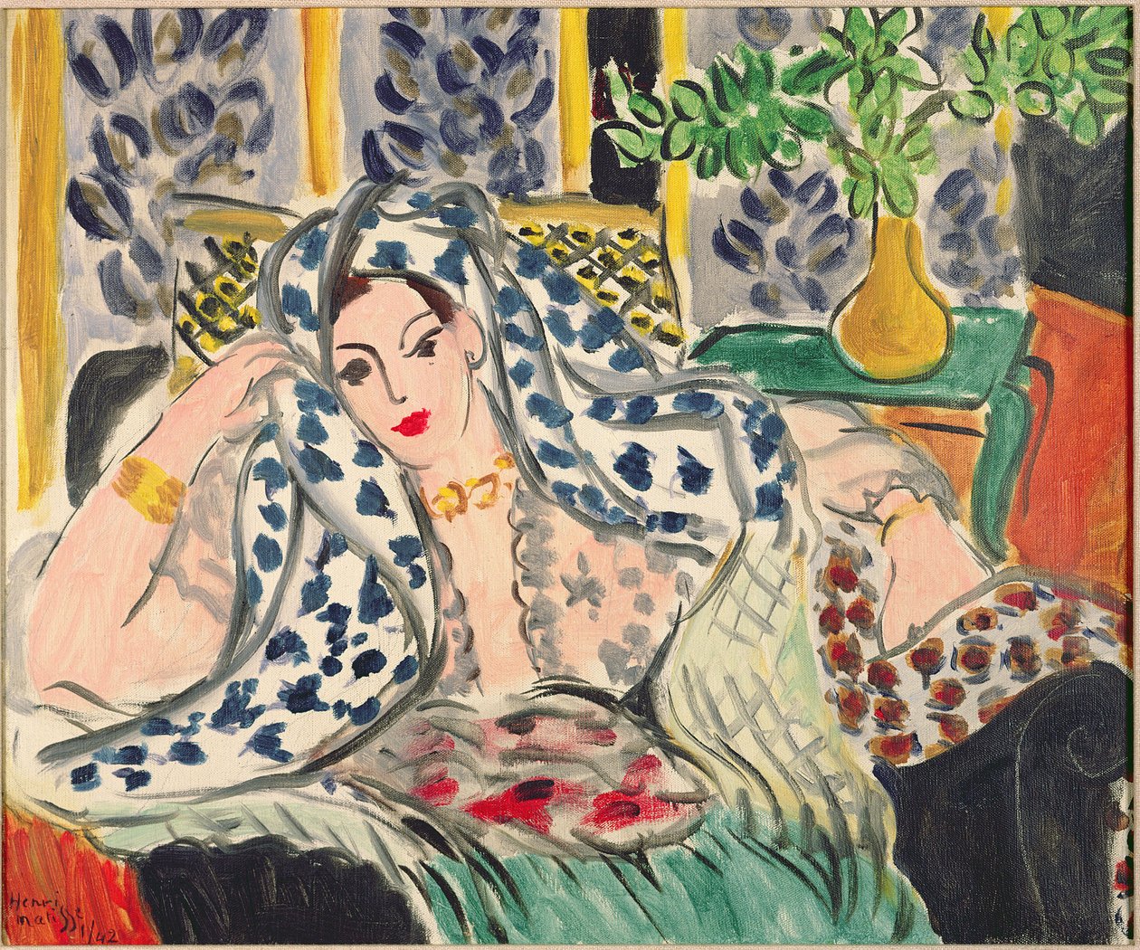 Odalisca em Fautenuil de Henri Matisse