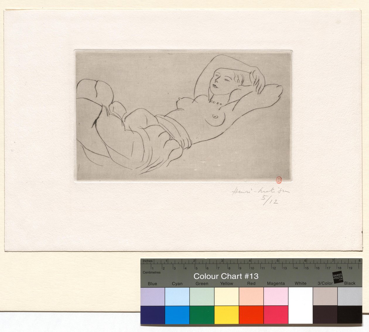 Odalisca deitada de Henri Matisse