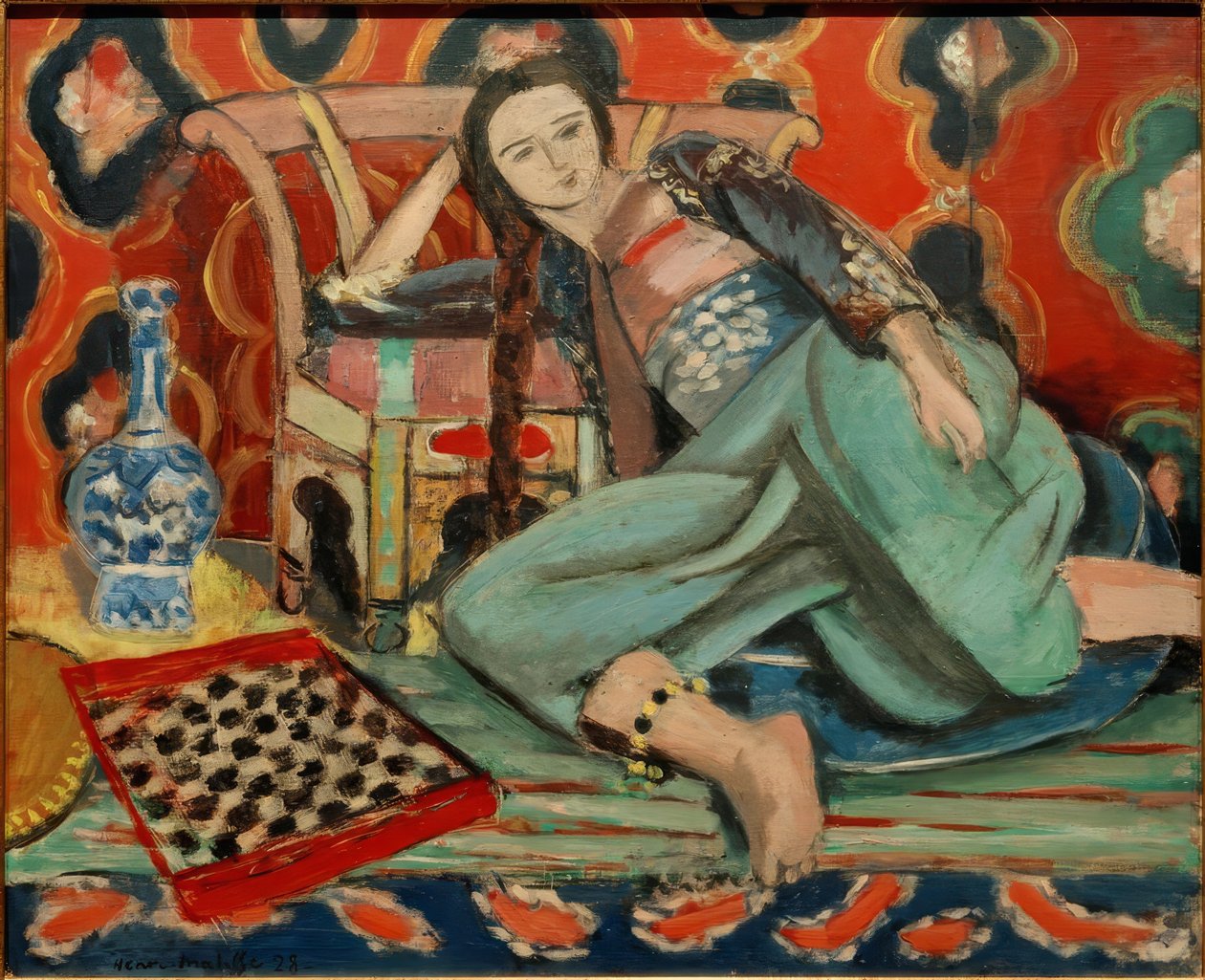 Odalisca numa poltrona turca de Henri Matisse