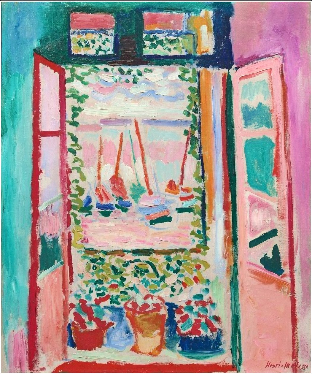Janela aberta, Collioure de Henri Matisse