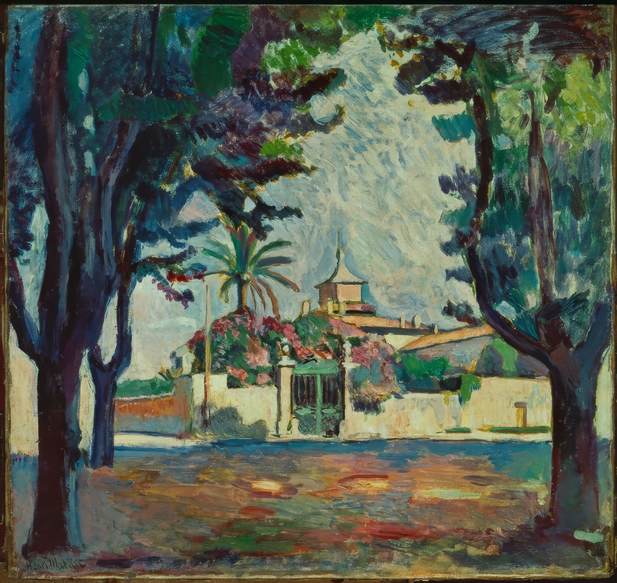 Place des Lices, Saint-Tropez de Henri Matisse