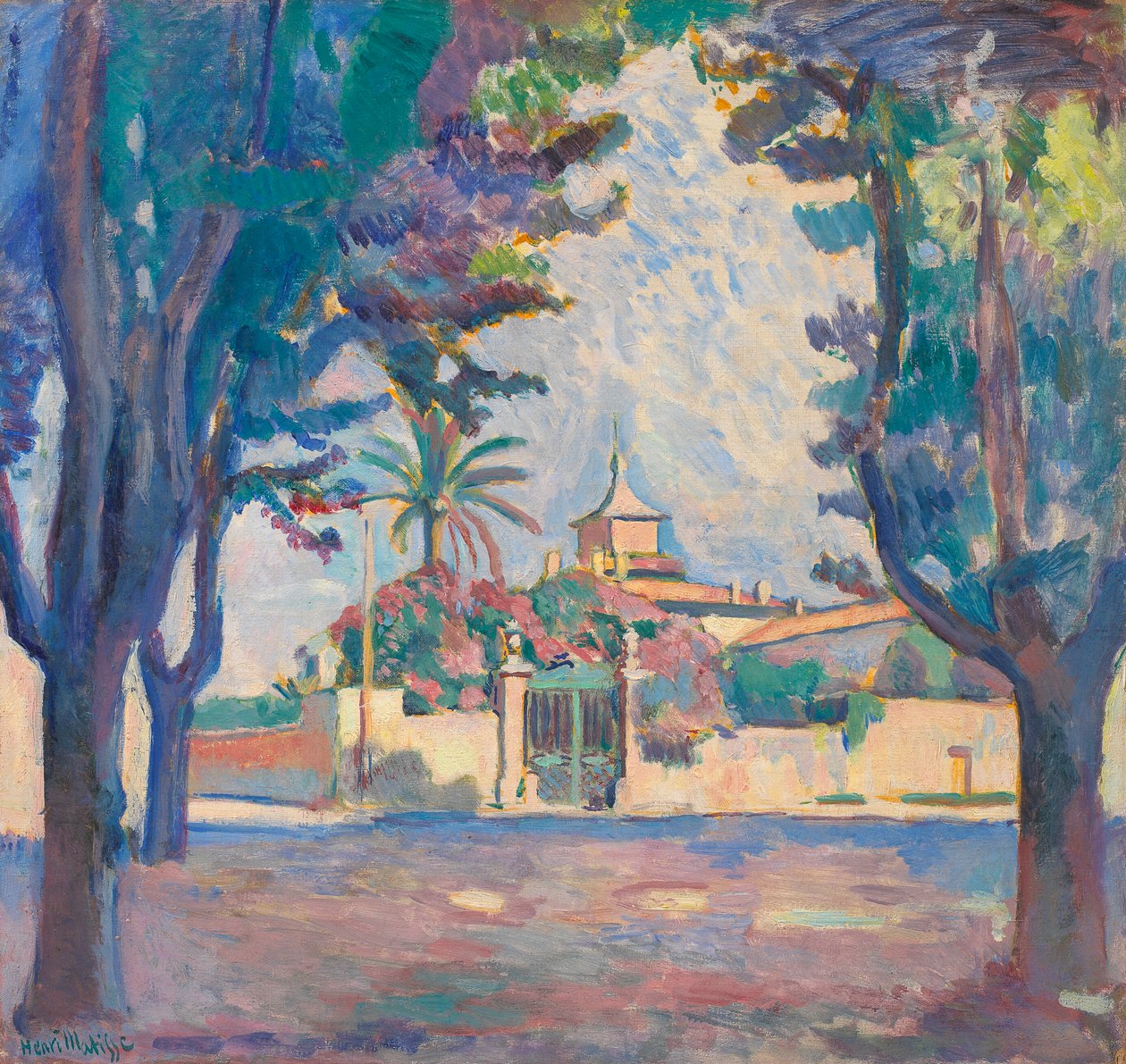 Place des Lices, Saint-Tropez de Henri Matisse