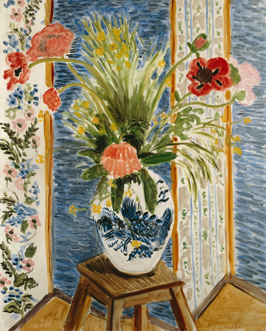Papoilas, c.1919 (óleo sobre tela) de Henri Matisse