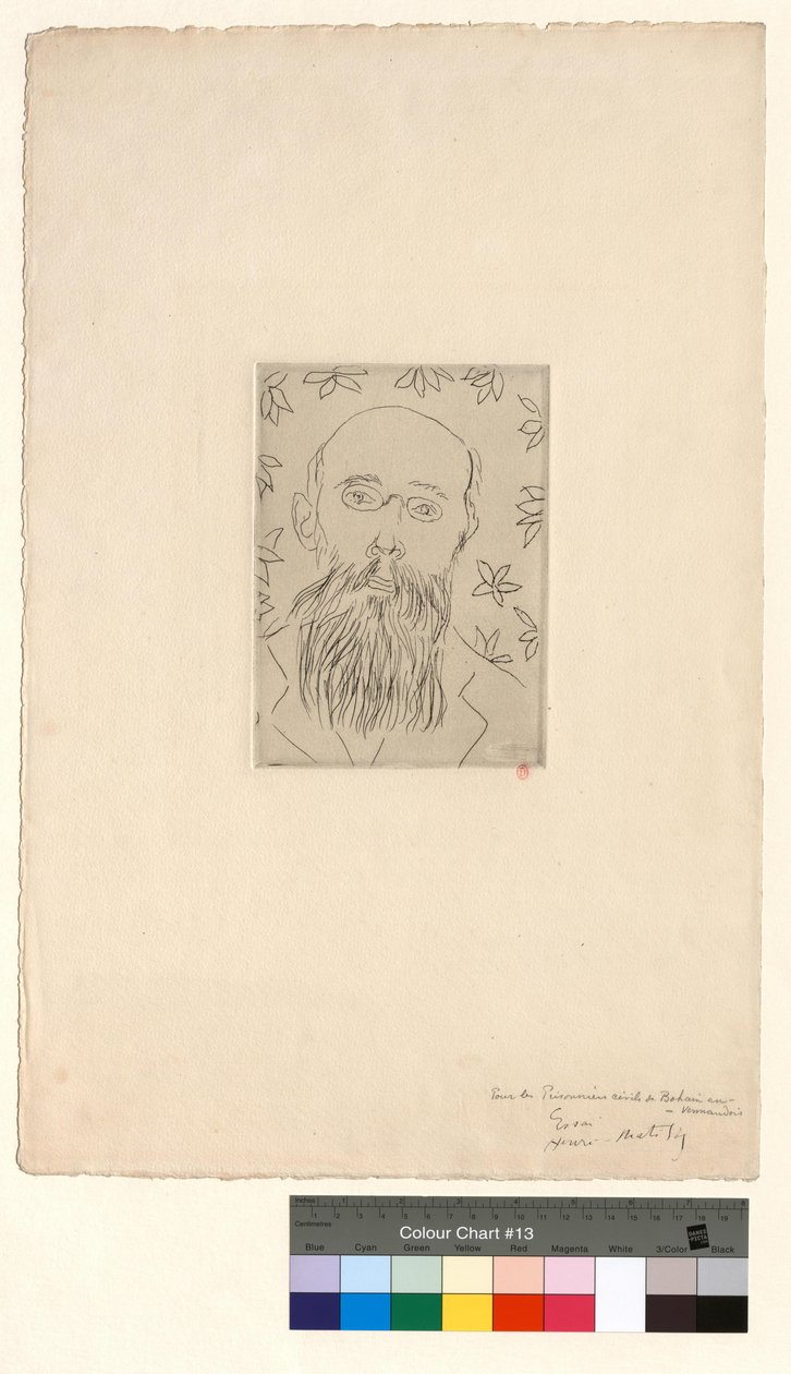 Retrato de Bourgeat semelhante a Vassaux de Henri Matisse