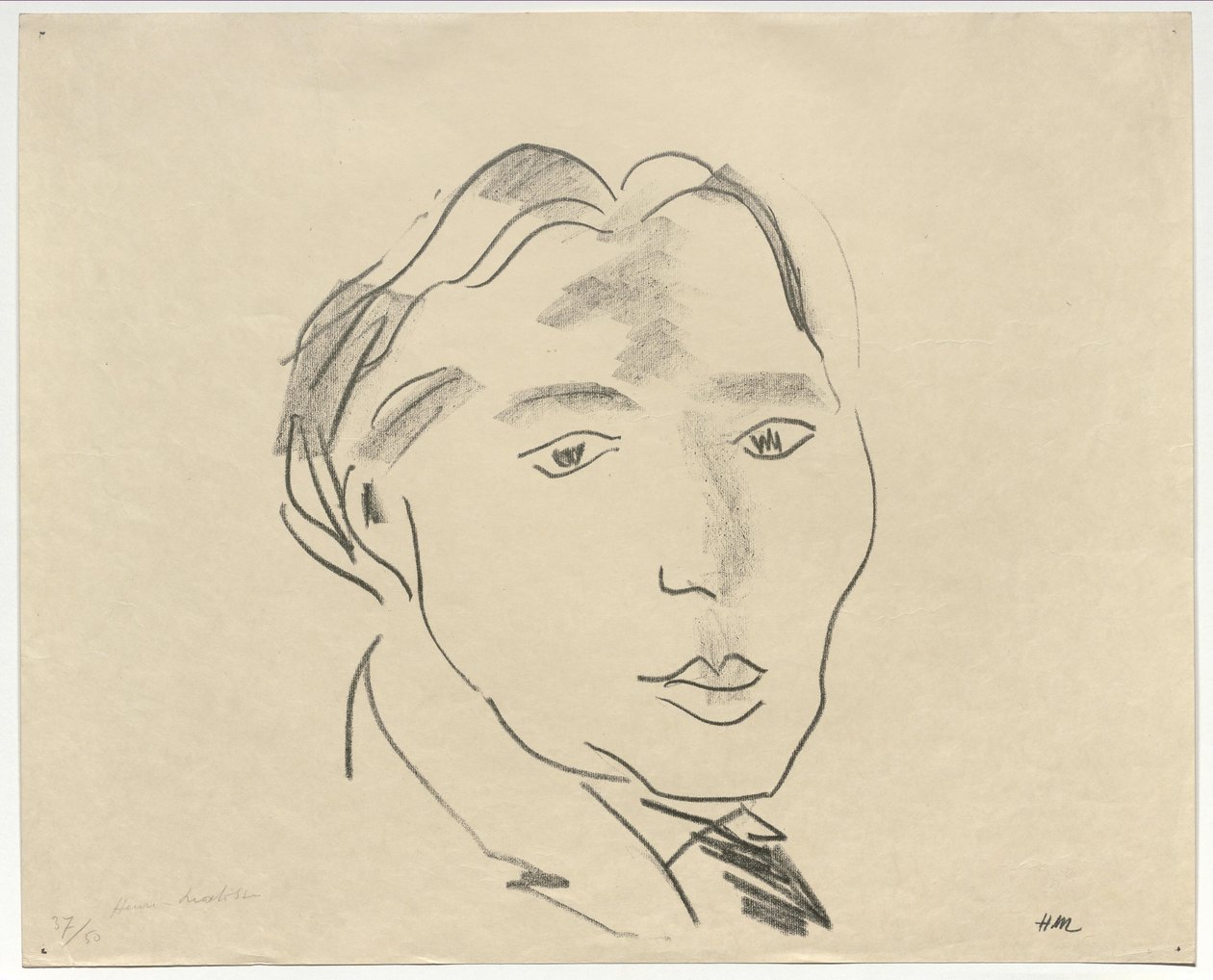 Retrato de Cortot de Henri Matisse