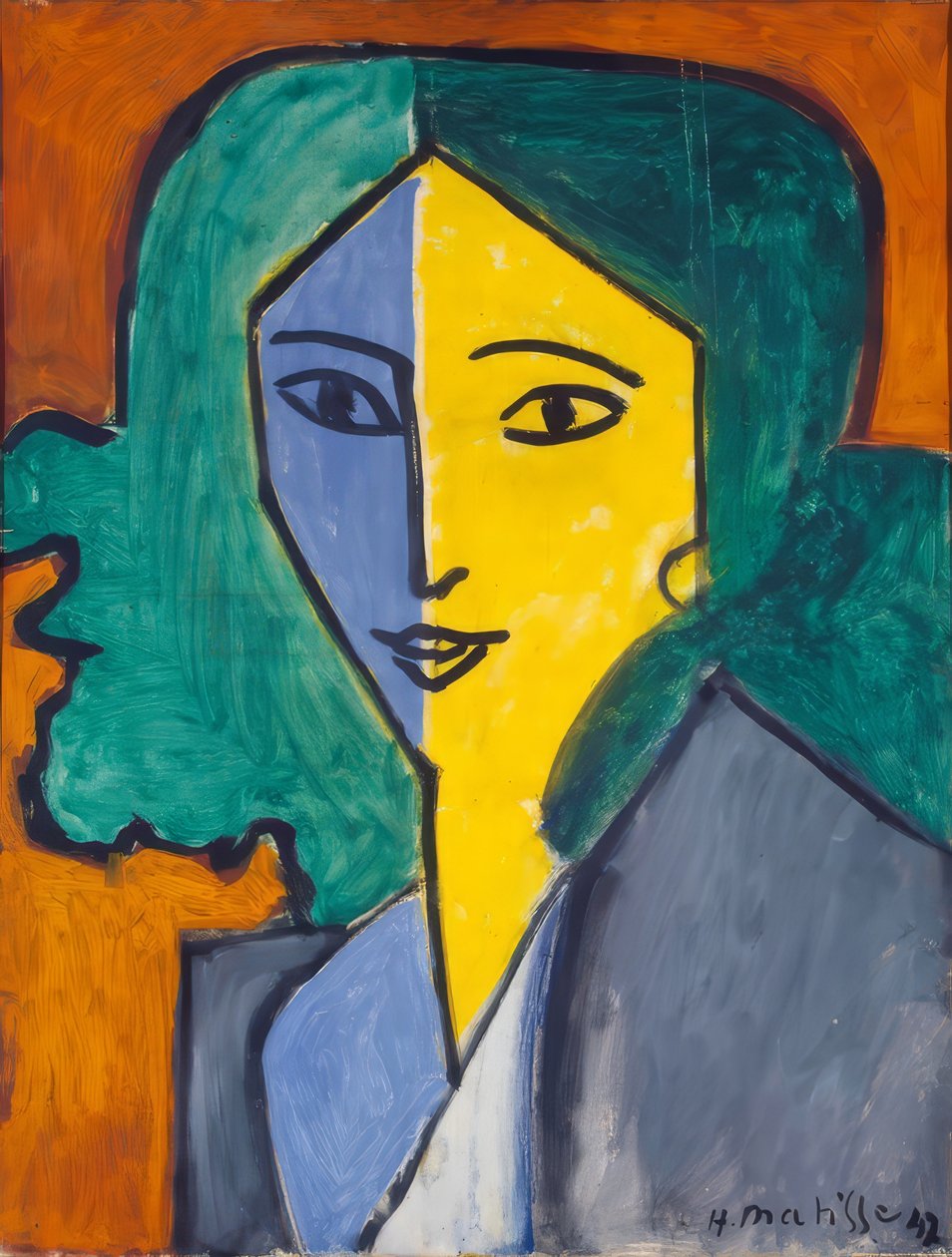 Retrato de Lydia Delectorskaya de Henri Matisse
