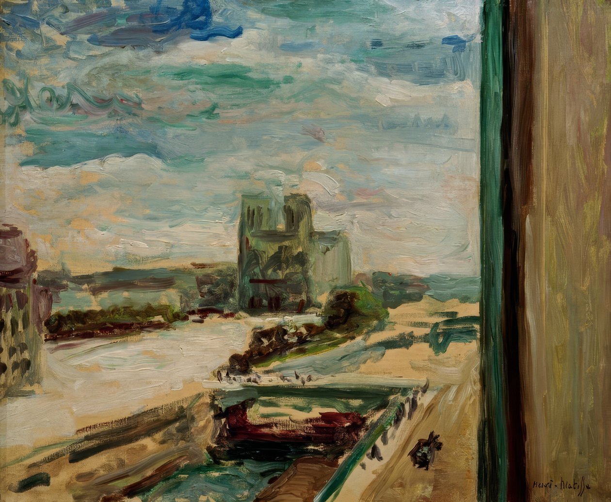 Quai Saint-Michel de Henri Matisse