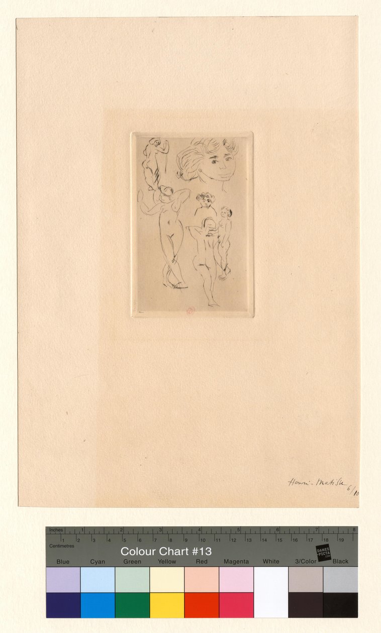 Quatro nus, duas cabeças de Henri Matisse