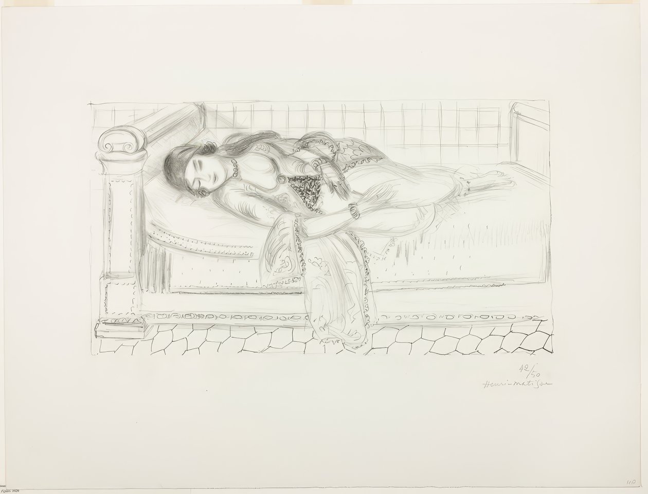 Figura reclinada de Henri Matisse