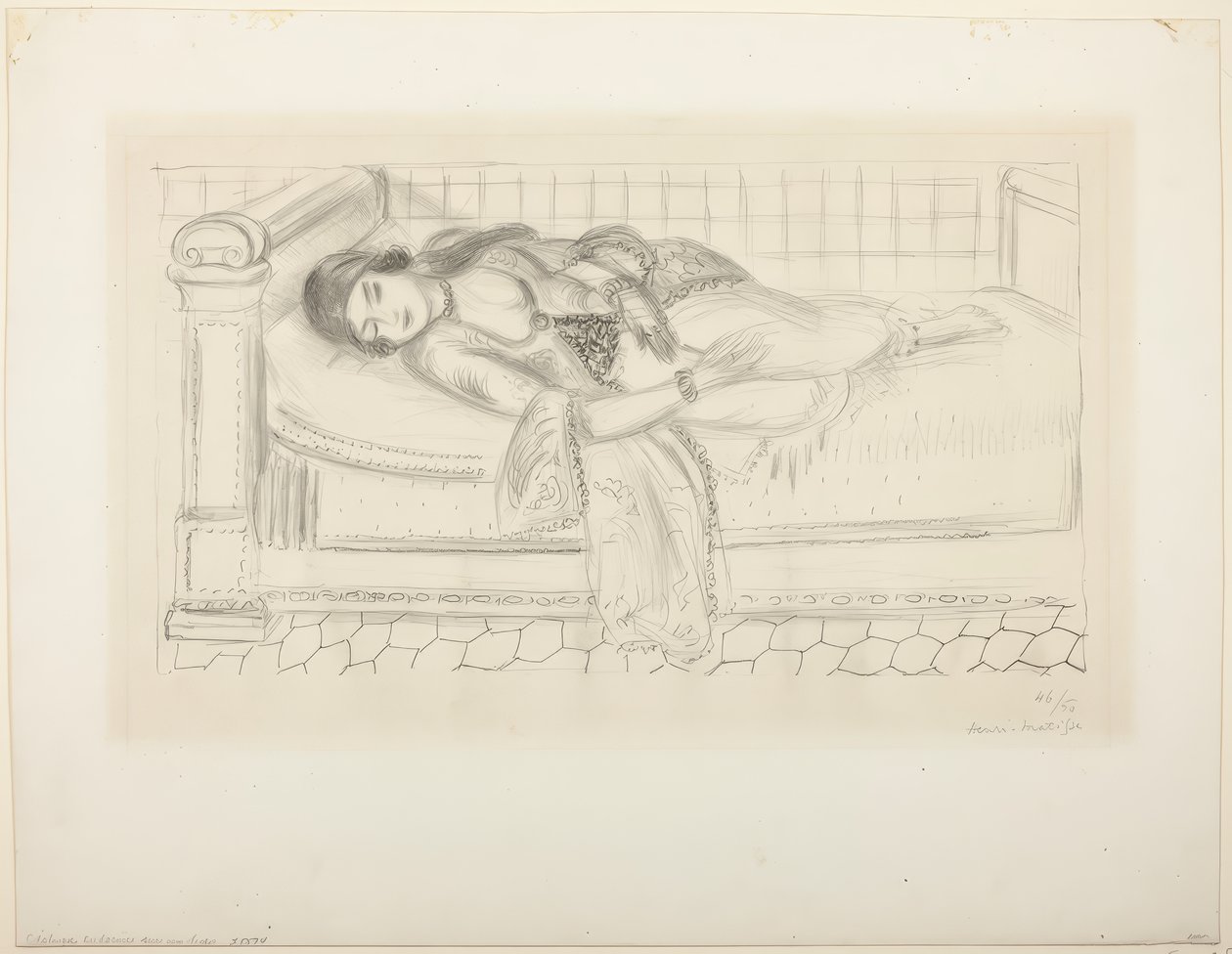 Figura reclinada de Henri Matisse