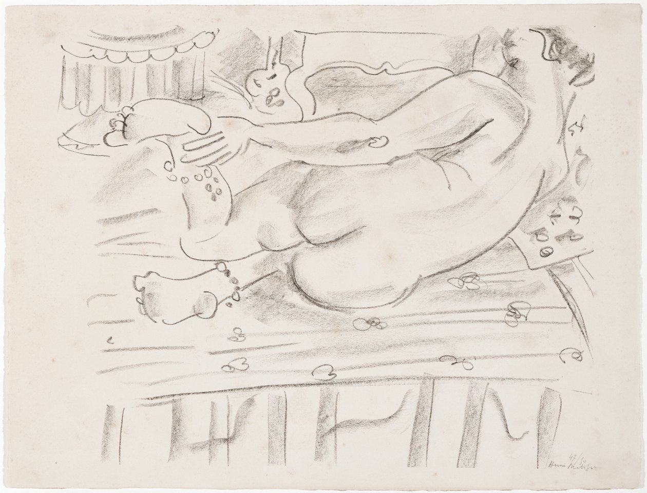 Nu reclinado de Henri Matisse