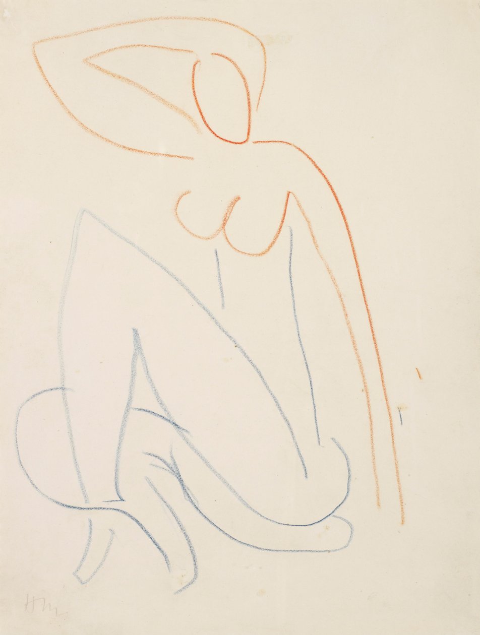 Figura feminina sentada de Henri Matisse