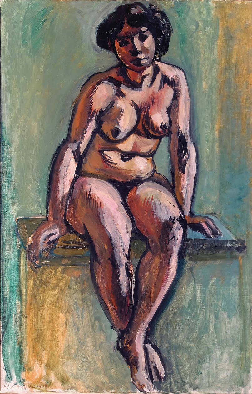 Nu sentado de Henri Matisse