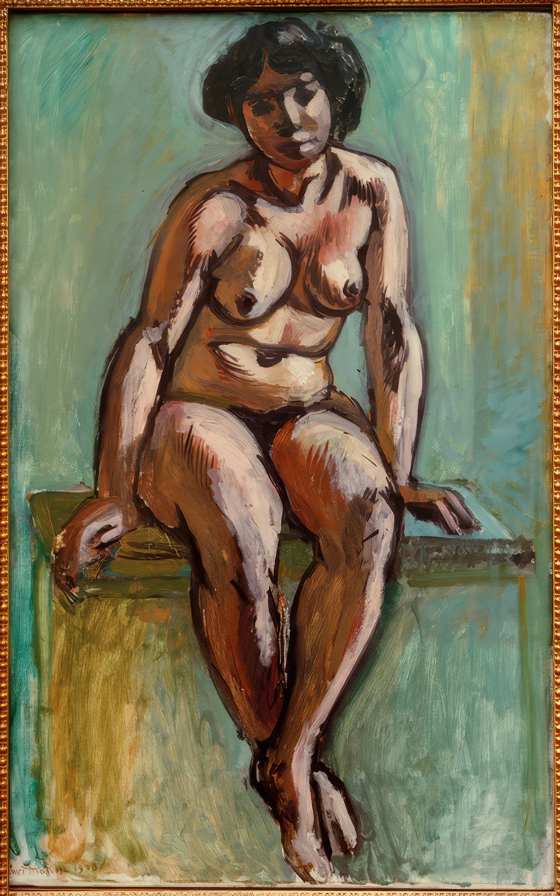 Nu sentado de Henri Matisse