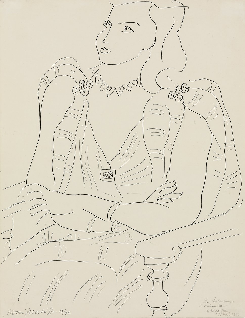 Mulher sentada de Henri Matisse