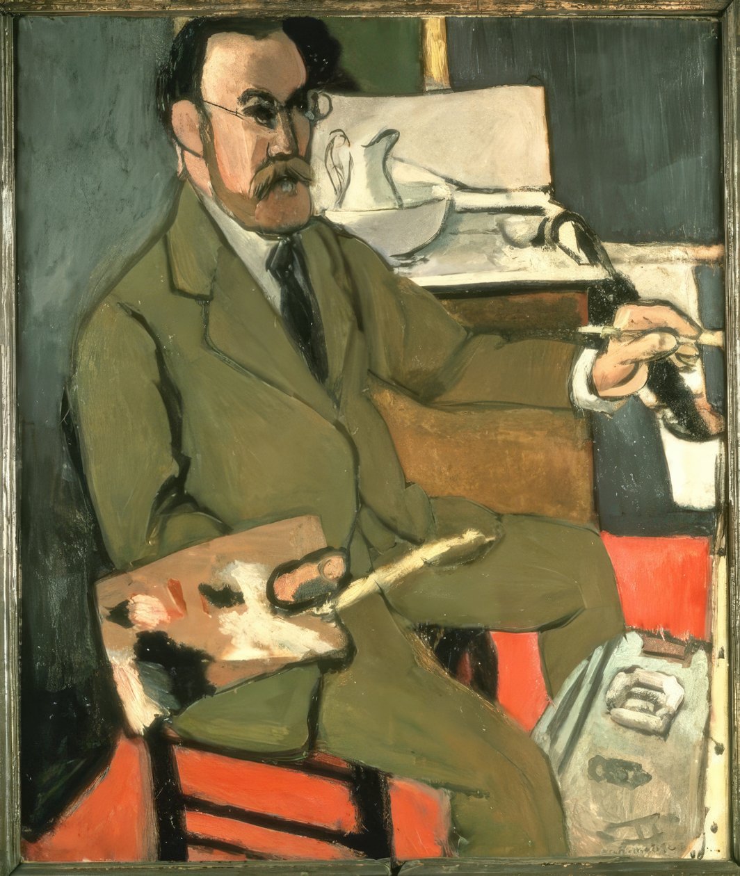 Autorretrato de Henri Matisse