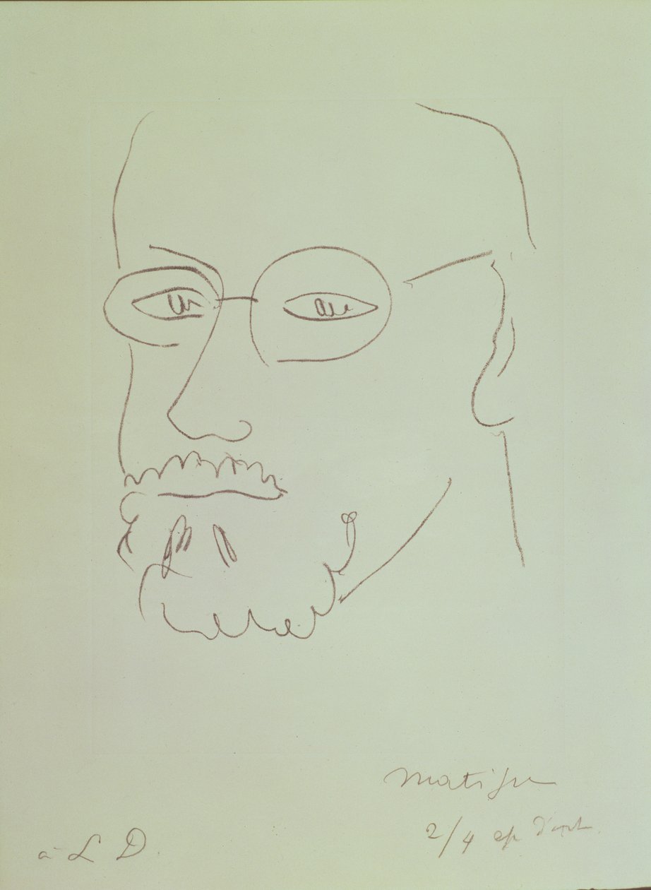Autorretrato de Henri Matisse