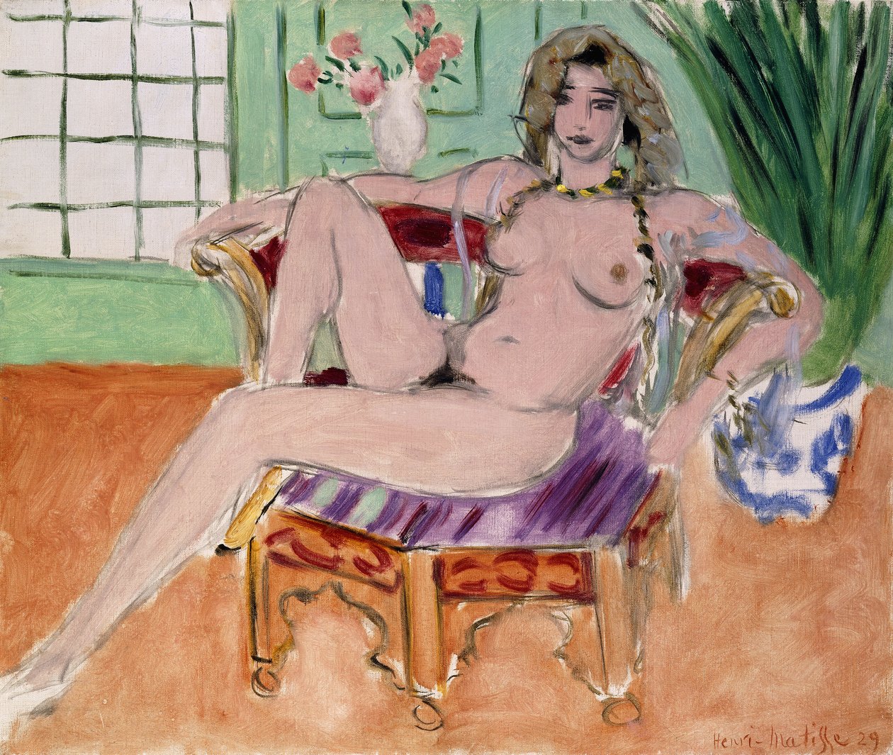 Odalisca sentada de Henri Matisse