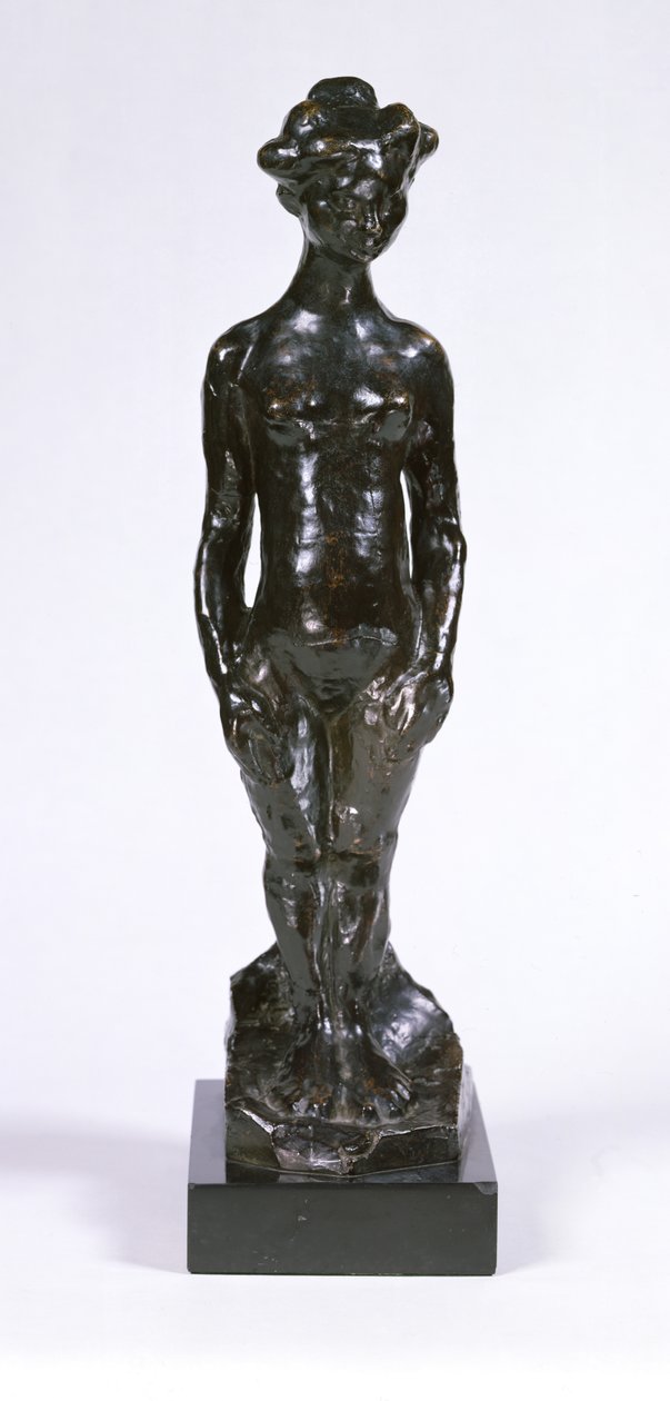 Nu em pé (Rapariga nua) 1906 (bronze) (ver também 221064) de Henri Matisse