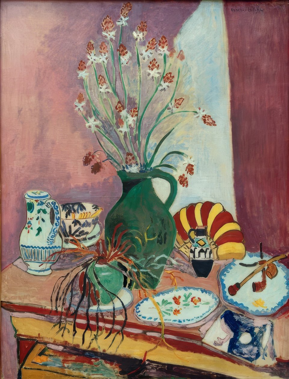 Natureza morta com Asphodels de Henri Matisse