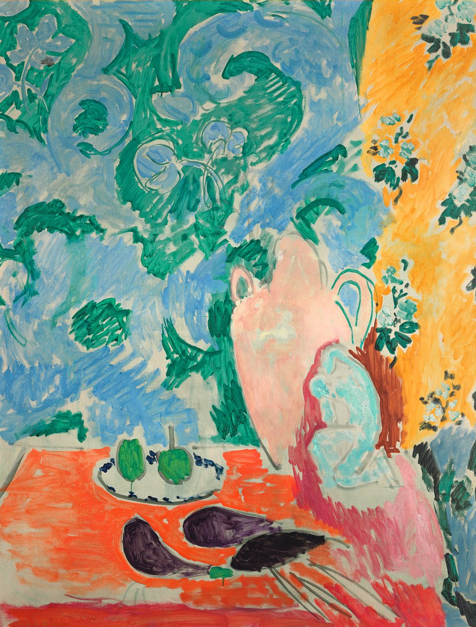 Natureza morta com beringelas de Henri Matisse