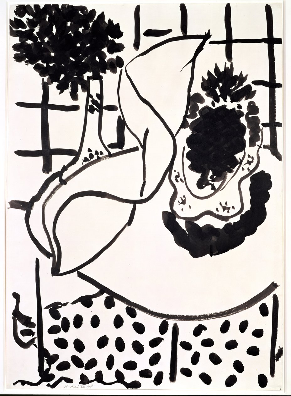 Natureza morta com ananás de Henri Matisse