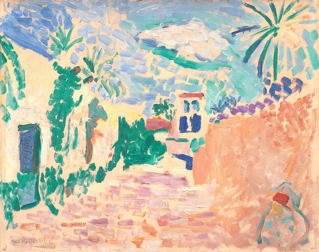 Rua em Biskra, Argélia de Henri Matisse