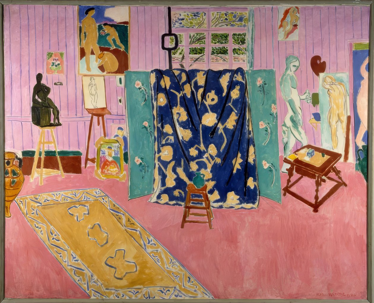 Atelier do artista de Henri Matisse