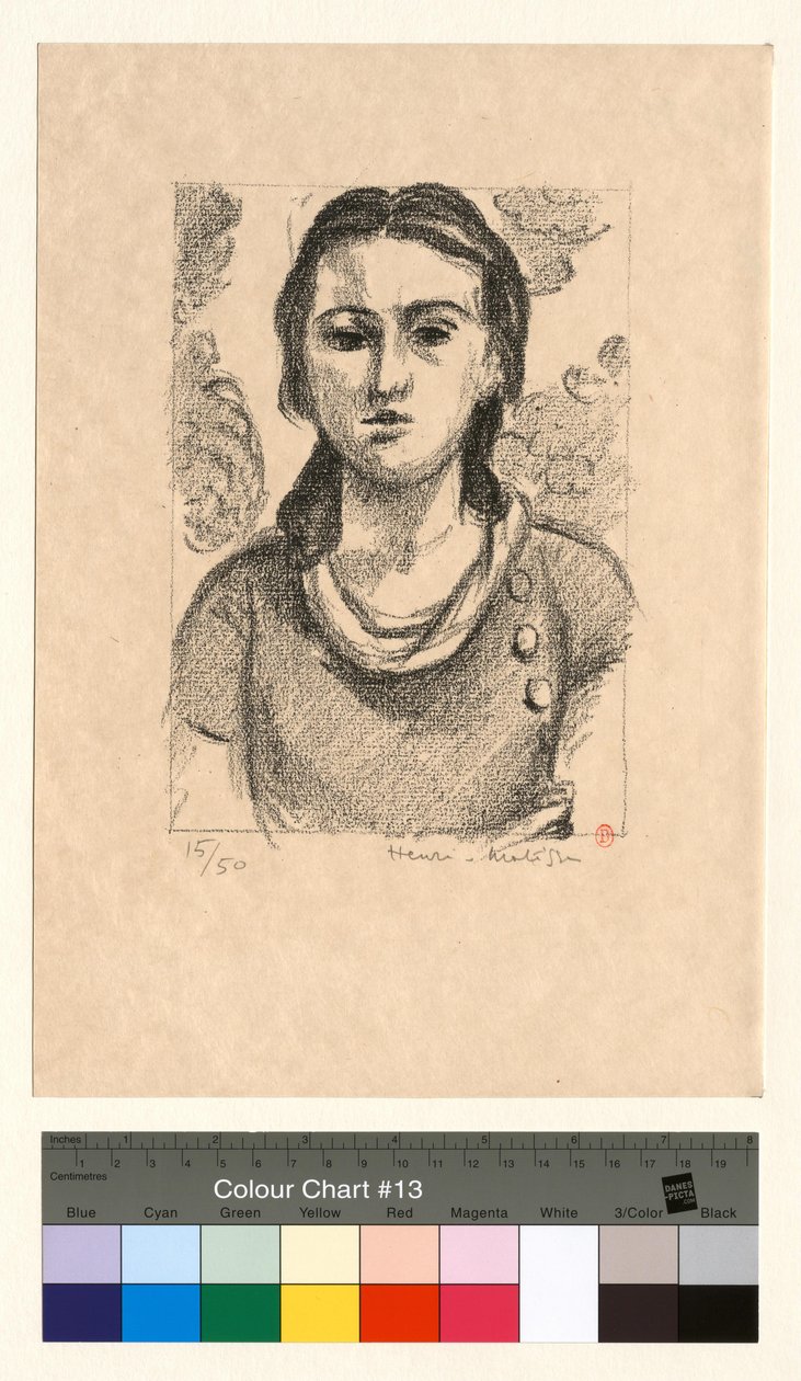 Cabeça de rapariga de Henri Matisse