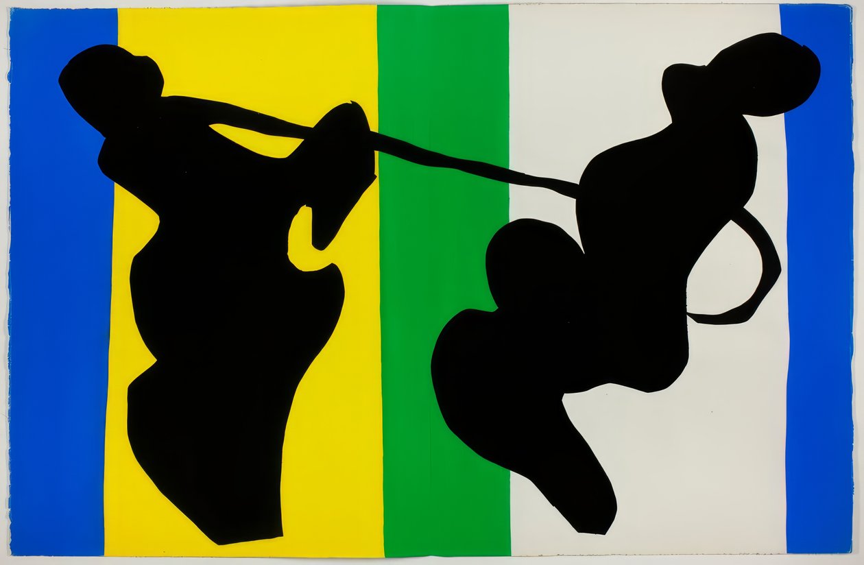 O Cowboy, de Jazz de Henri Matisse