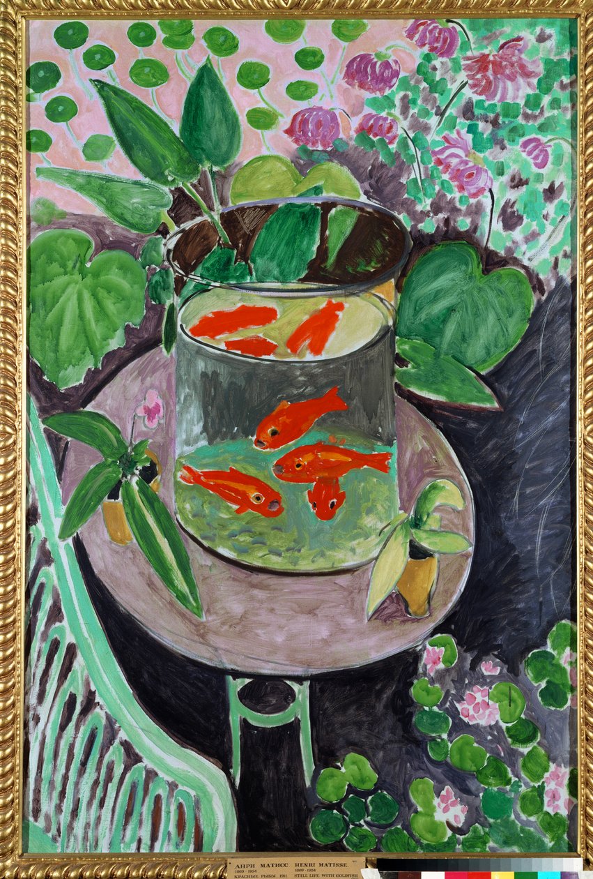 O peixe dourado de Henri Matisse