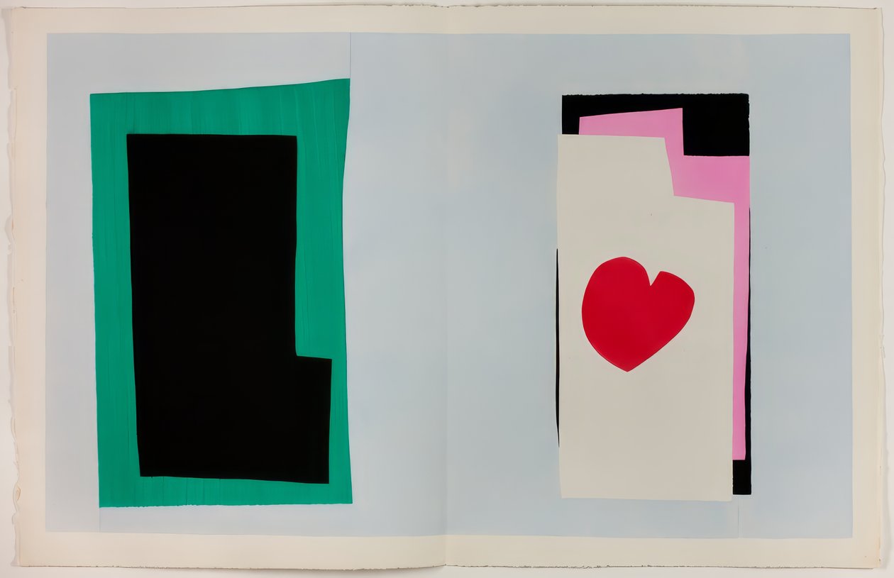 O Coração, de Jazz de Henri Matisse