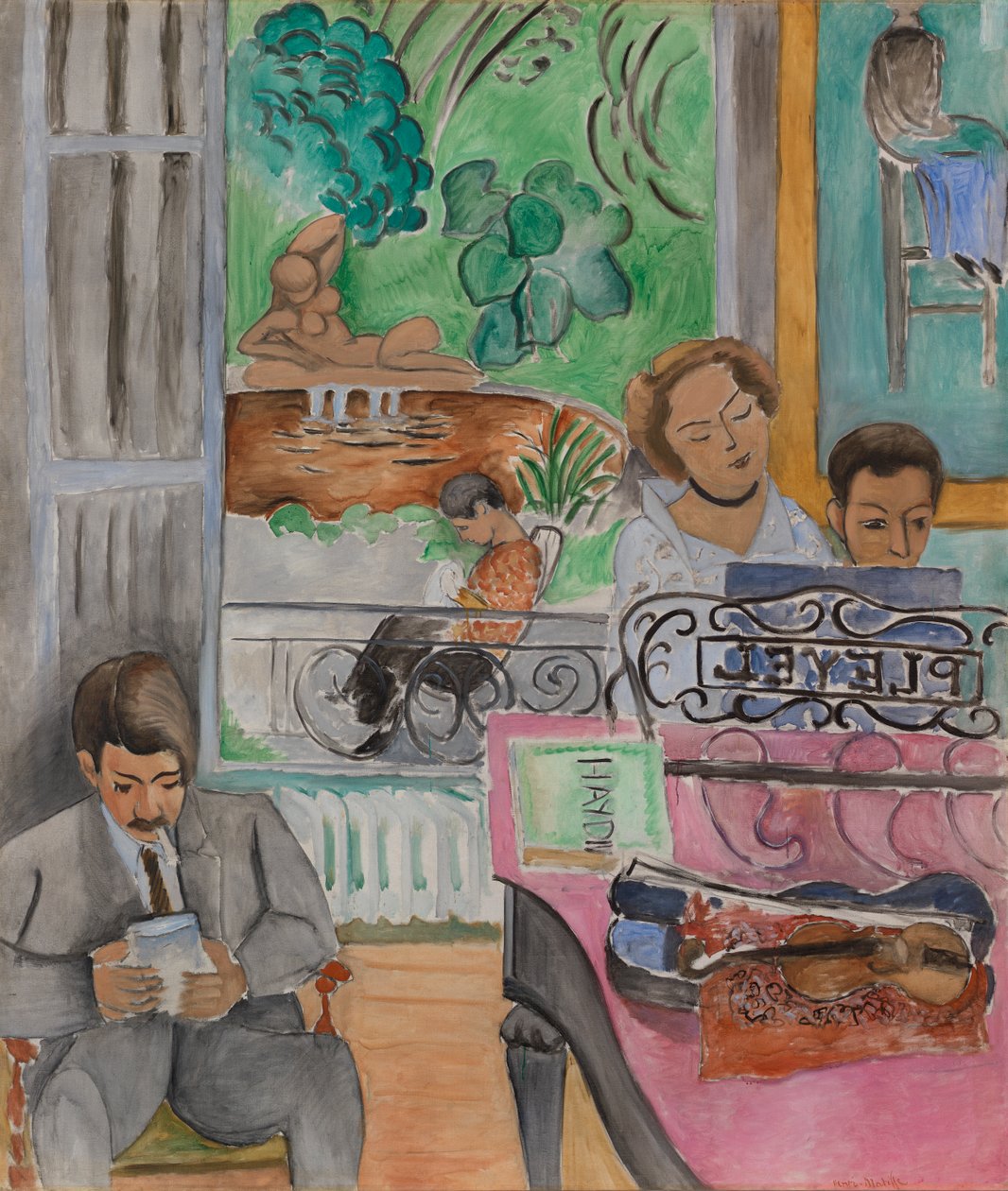 A lição de música de Henri Matisse