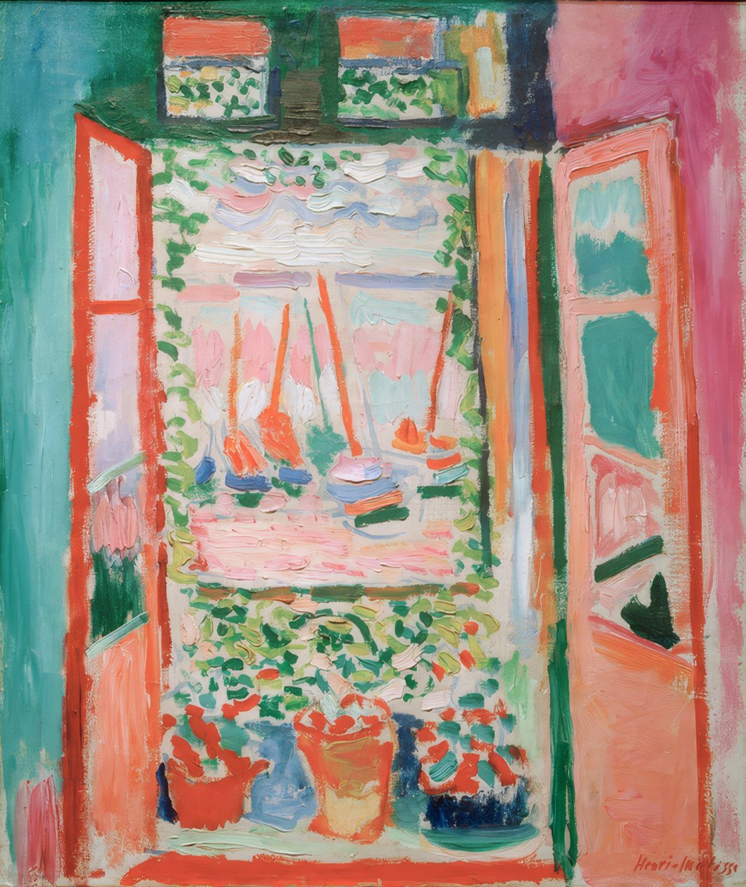 A janela aberta de Henri Matisse
