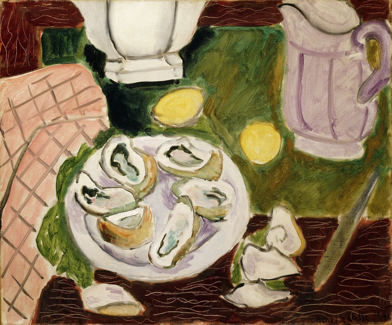 As Ostras; Les Huitres de Henri Matisse