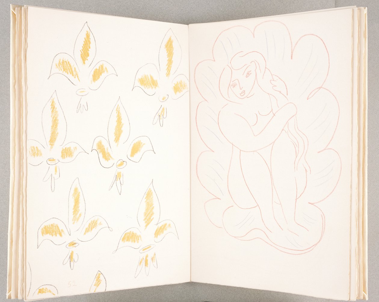 Os poemas de Carlos de Orleães, 25 de fevereiro de Henri Matisse