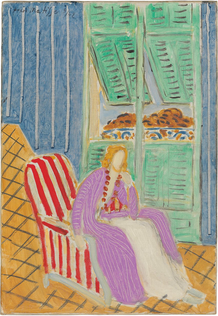 O vestido roxo de Henri Matisse
