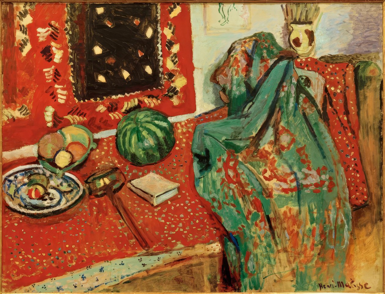 Os tapetes vermelhos de Henri Matisse