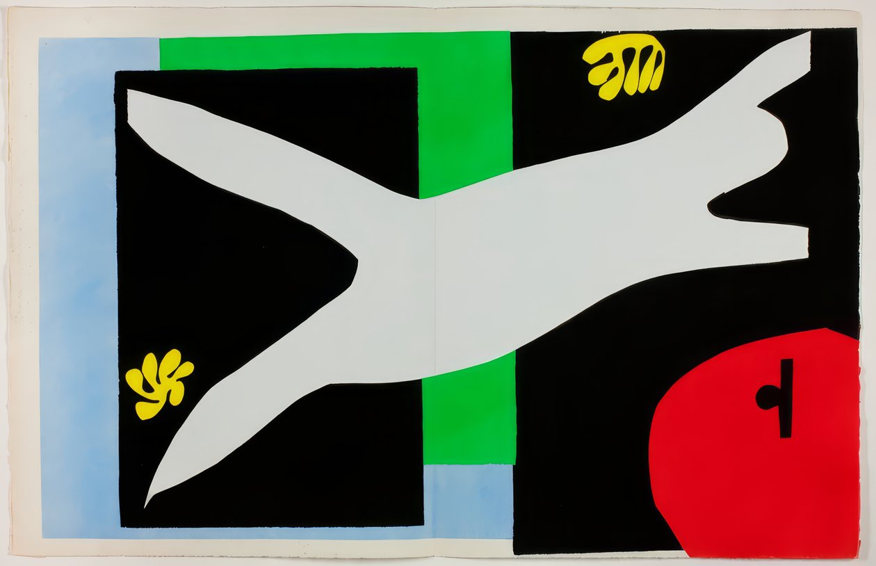 O nadador no tanque, de Jazz de Henri Matisse