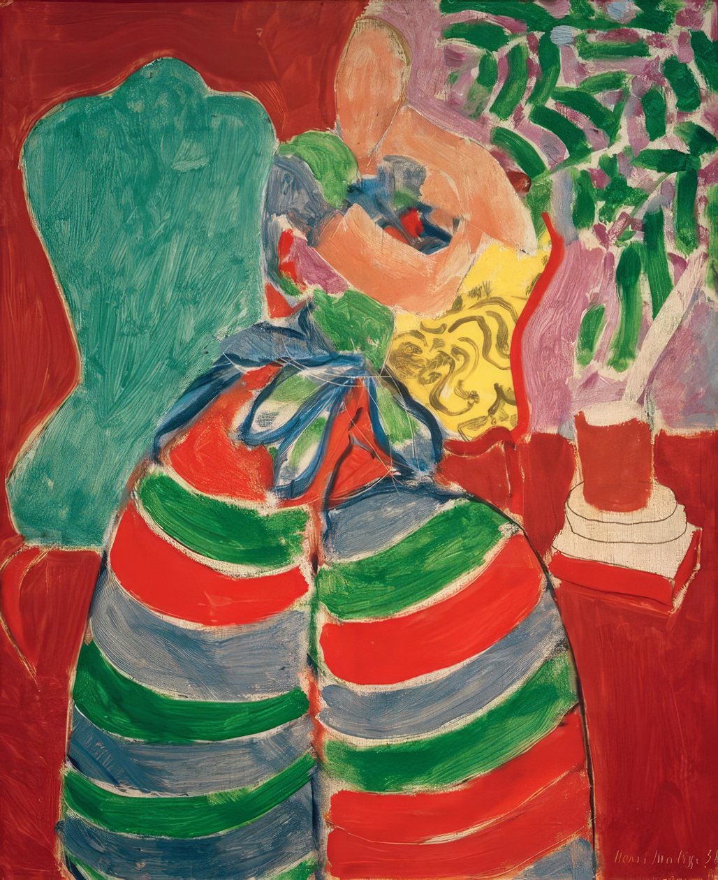 O vestido às riscas de Henri Matisse