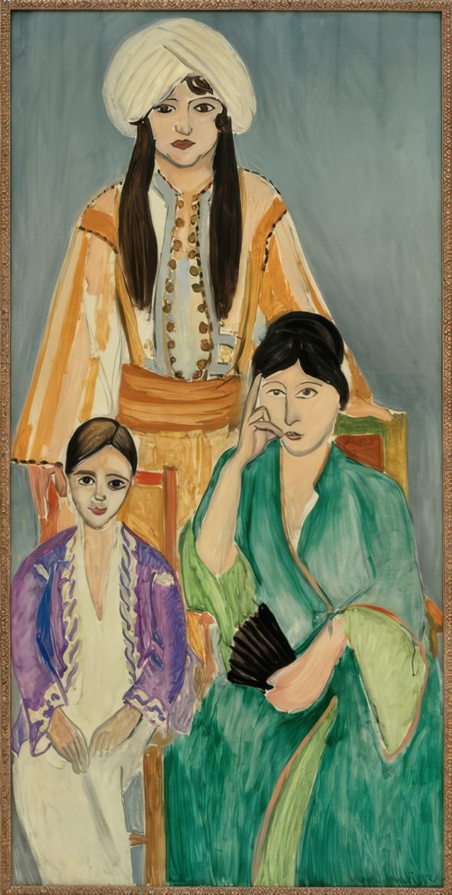 Três irmãs de Henri Matisse