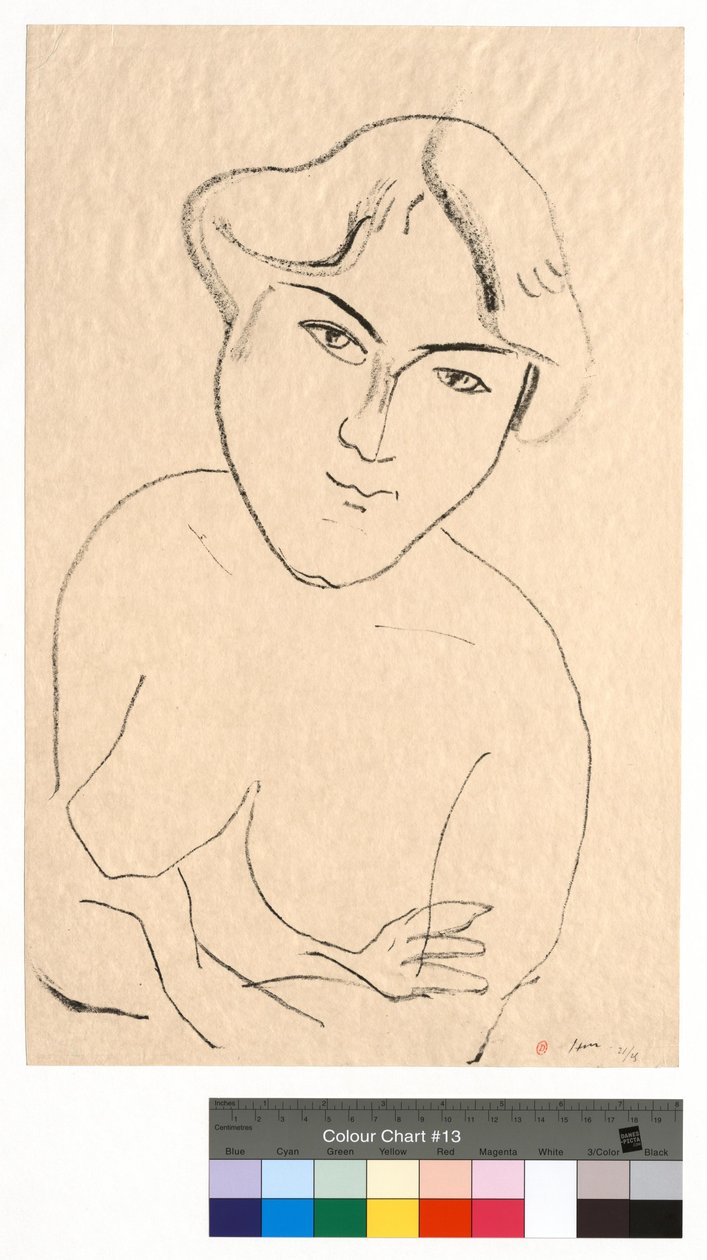 Torso de braços cruzados de Henri Matisse