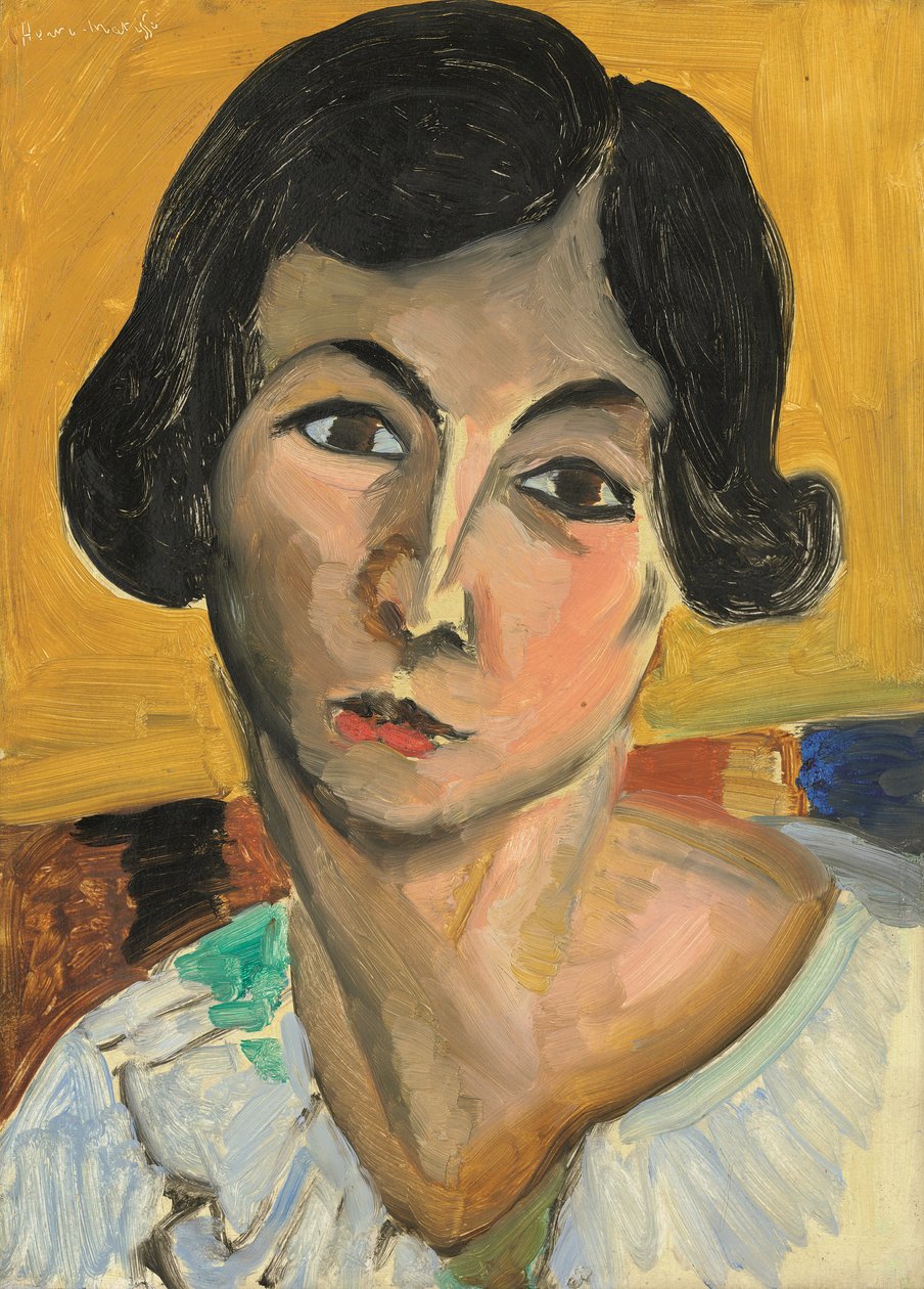 Cabeça de mulher inclinada (Lorette) de Henri Matisse