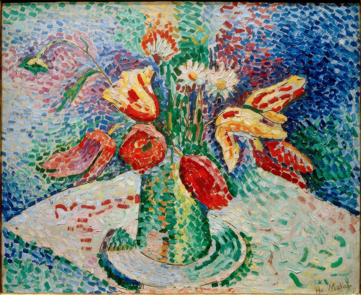 Tulipas Papagaios de Henri Matisse