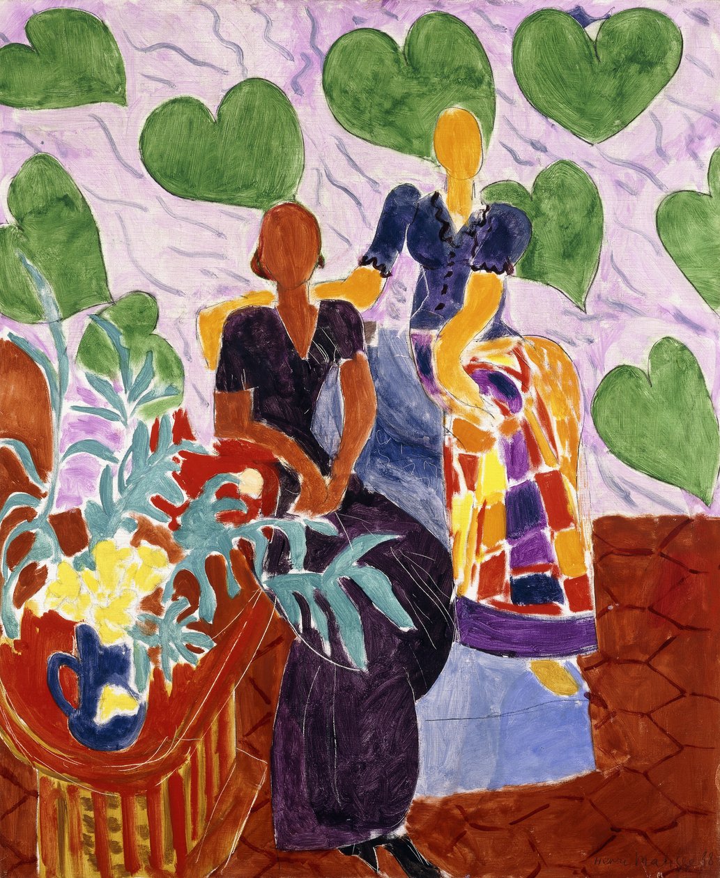 Duas mulheres de Henri Matisse