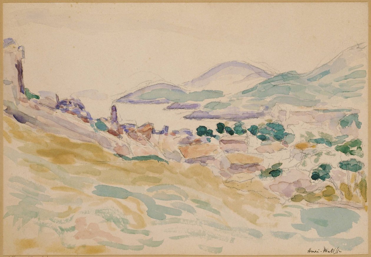 Vista de Collioure de Henri Matisse