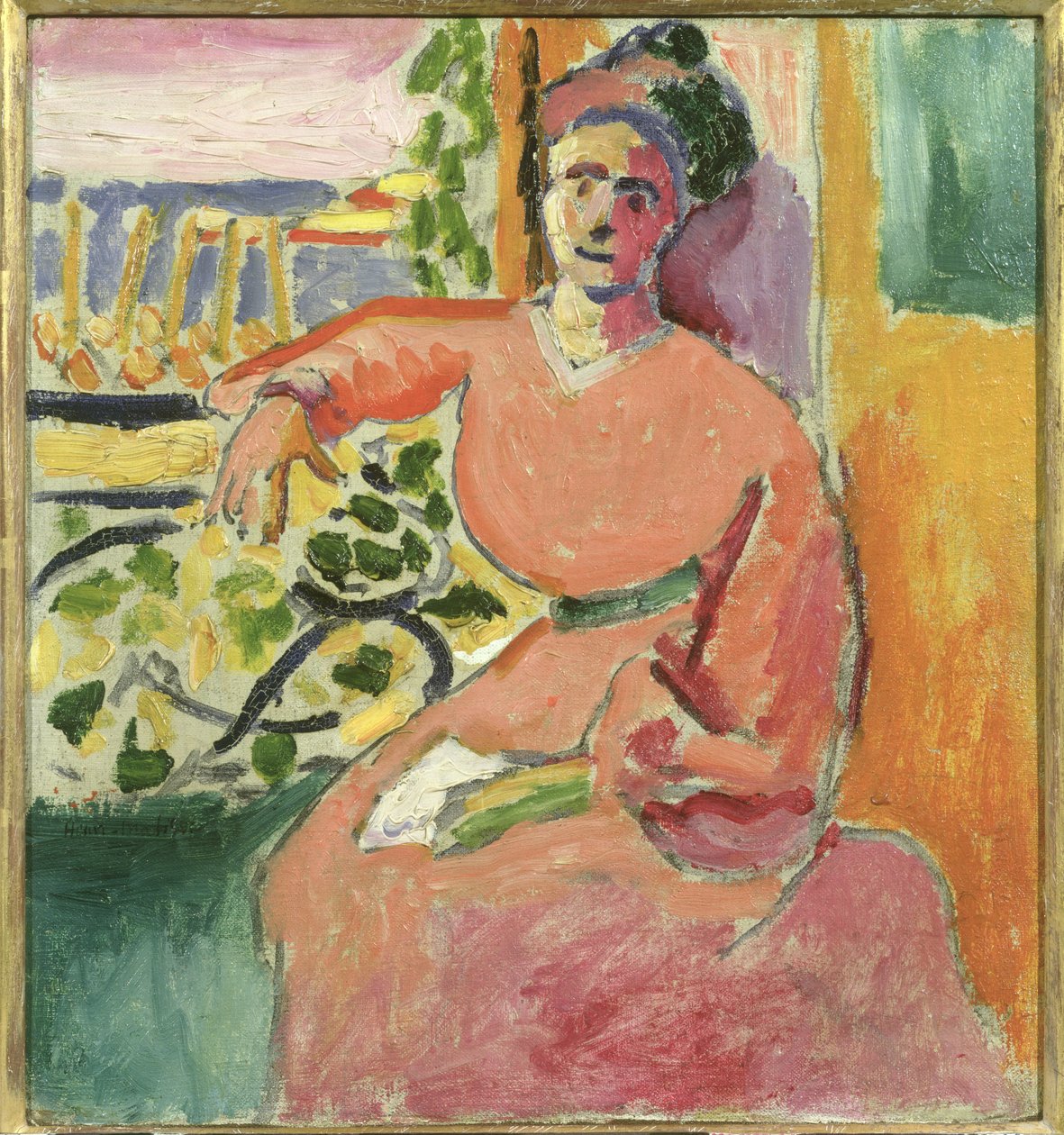 Mulher à janela de Henri Matisse