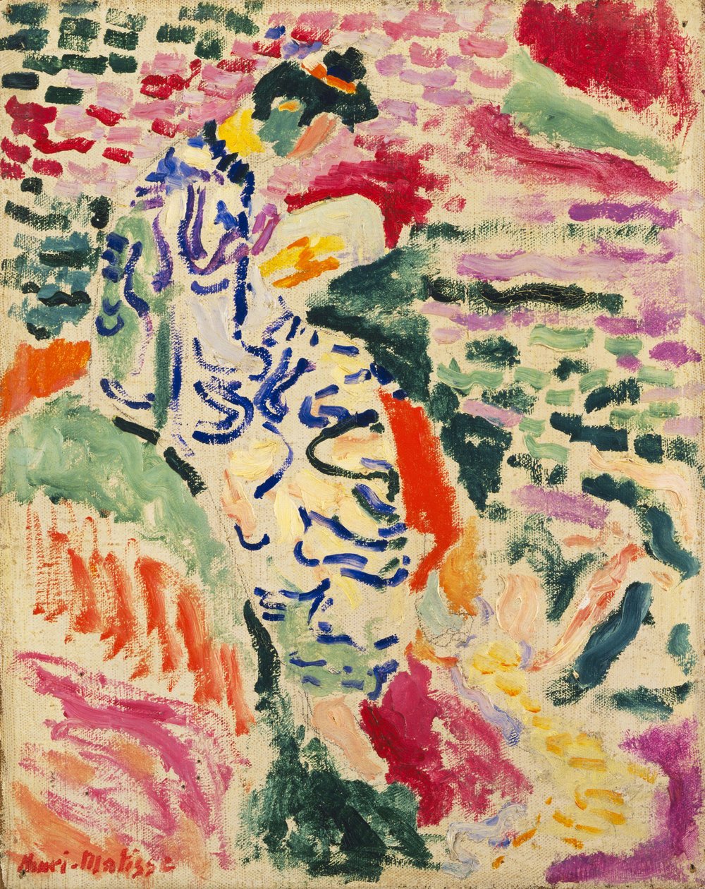 Mulher à beira da água (La Japonaise) de Henri Matisse