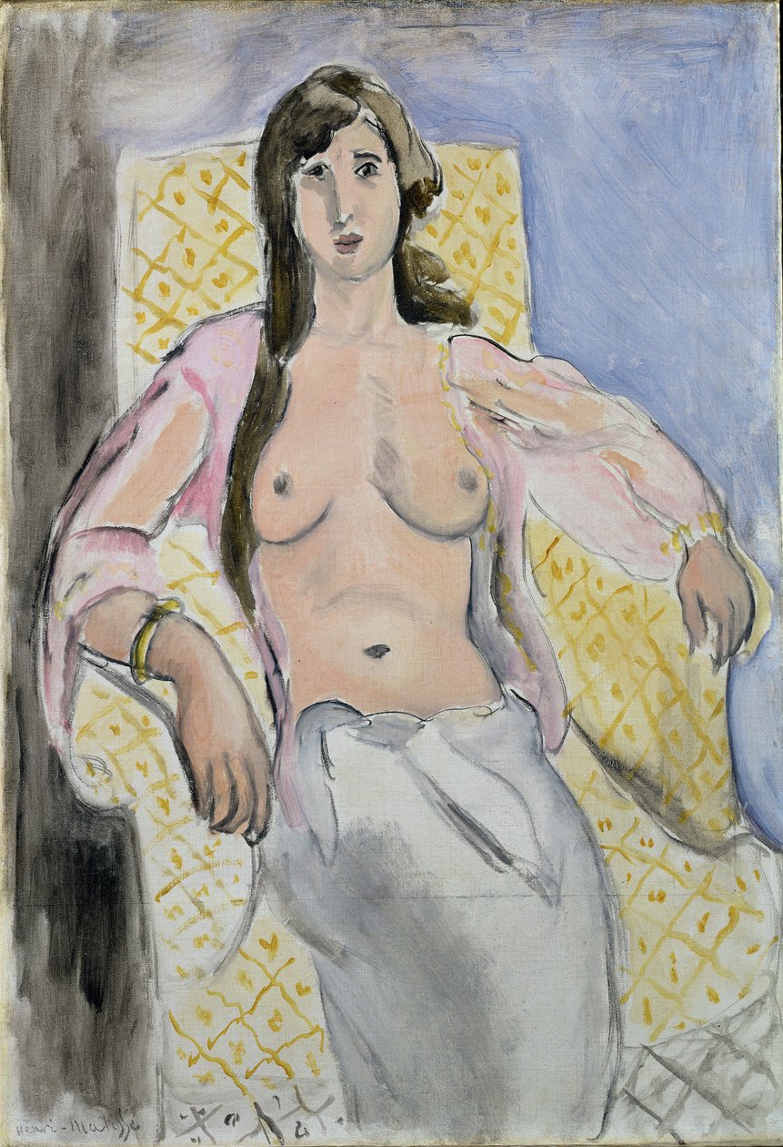 Mulher numa poltrona, ou Antoinette de Henri Matisse